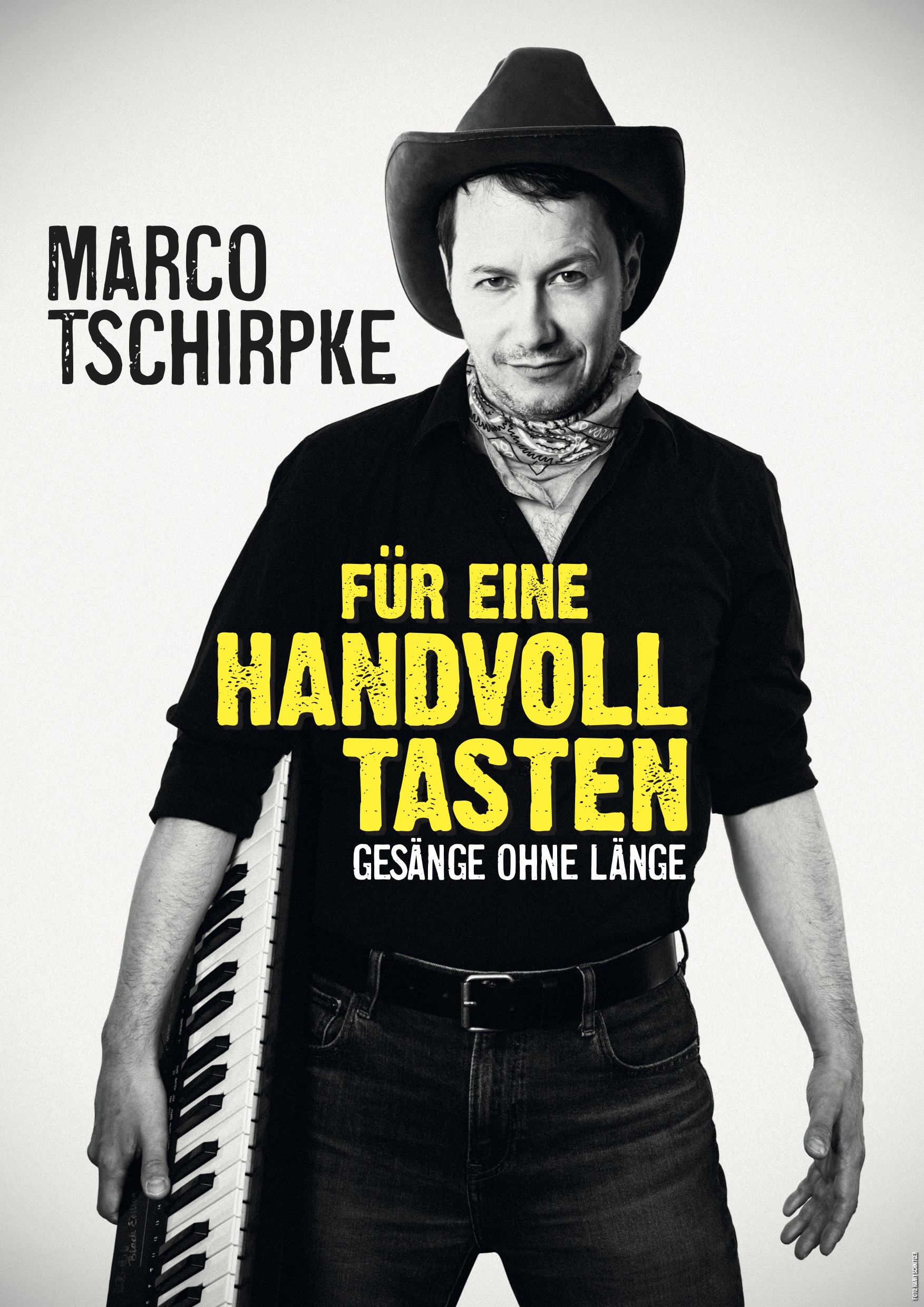 Plakat «Für eine Handvoll Tasten»