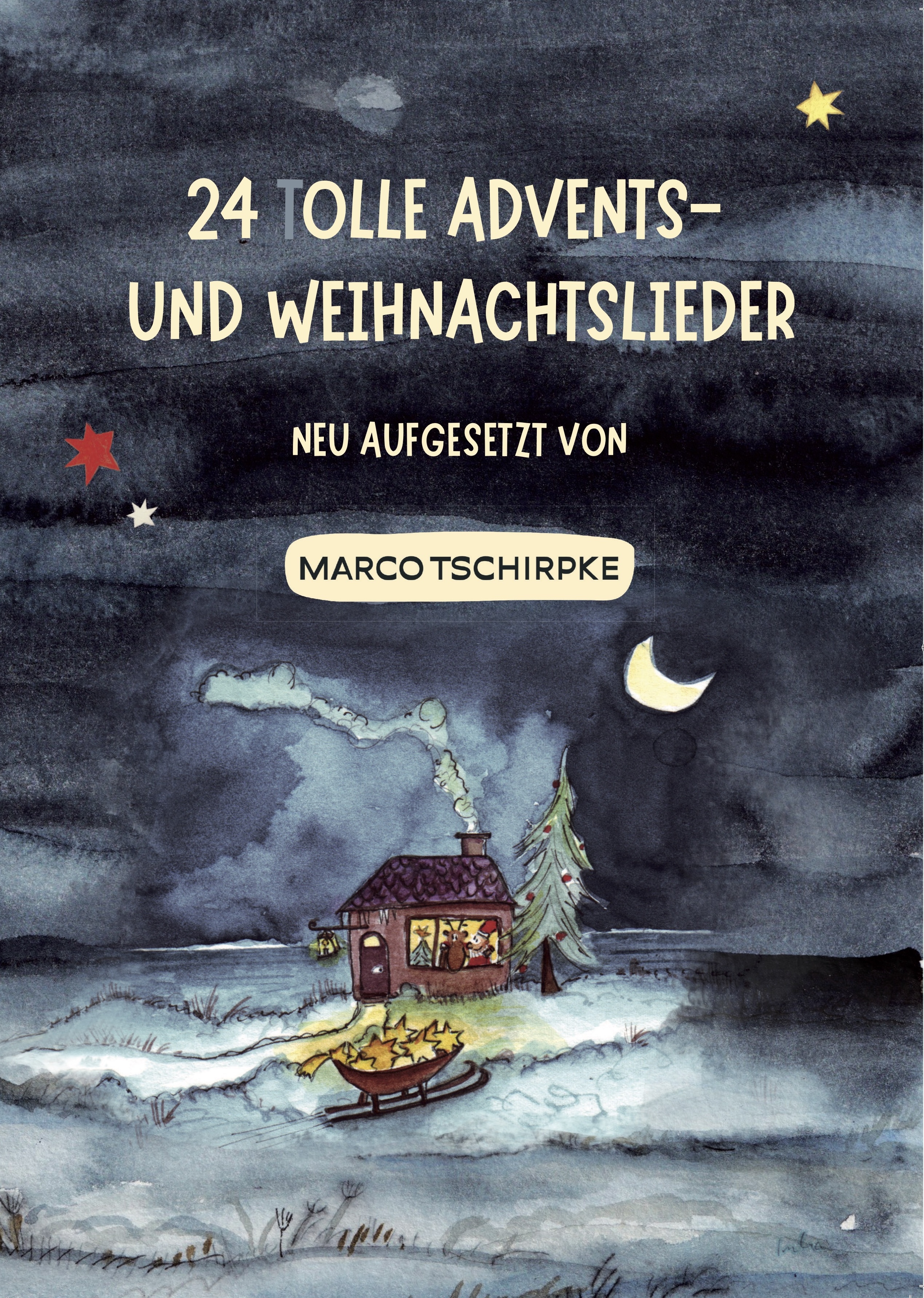 Notenheft 24 tolle Advendslieder
